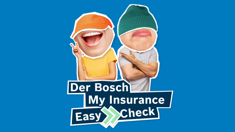 Zwei Personen mit Mützen