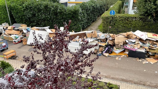 Spermüll am Tag danach