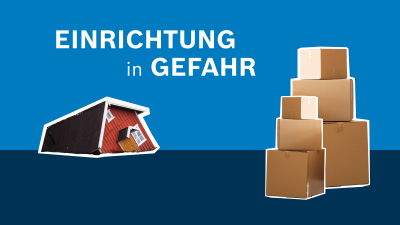 Einrichtung in Gefahr